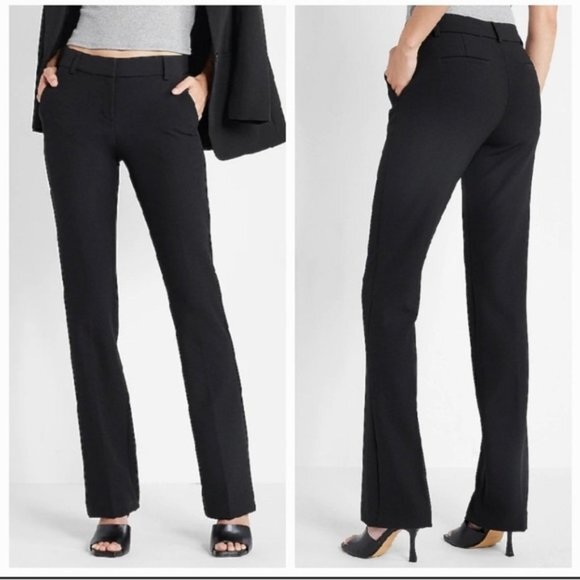 Express Stretch Columnist Barely Bootcut High Rise Trouser Pant Size 2S EUC - Picture 1 of 6
